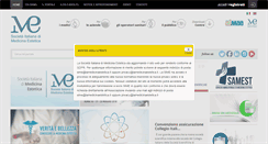 Desktop Screenshot of lamedicinaestetica.it